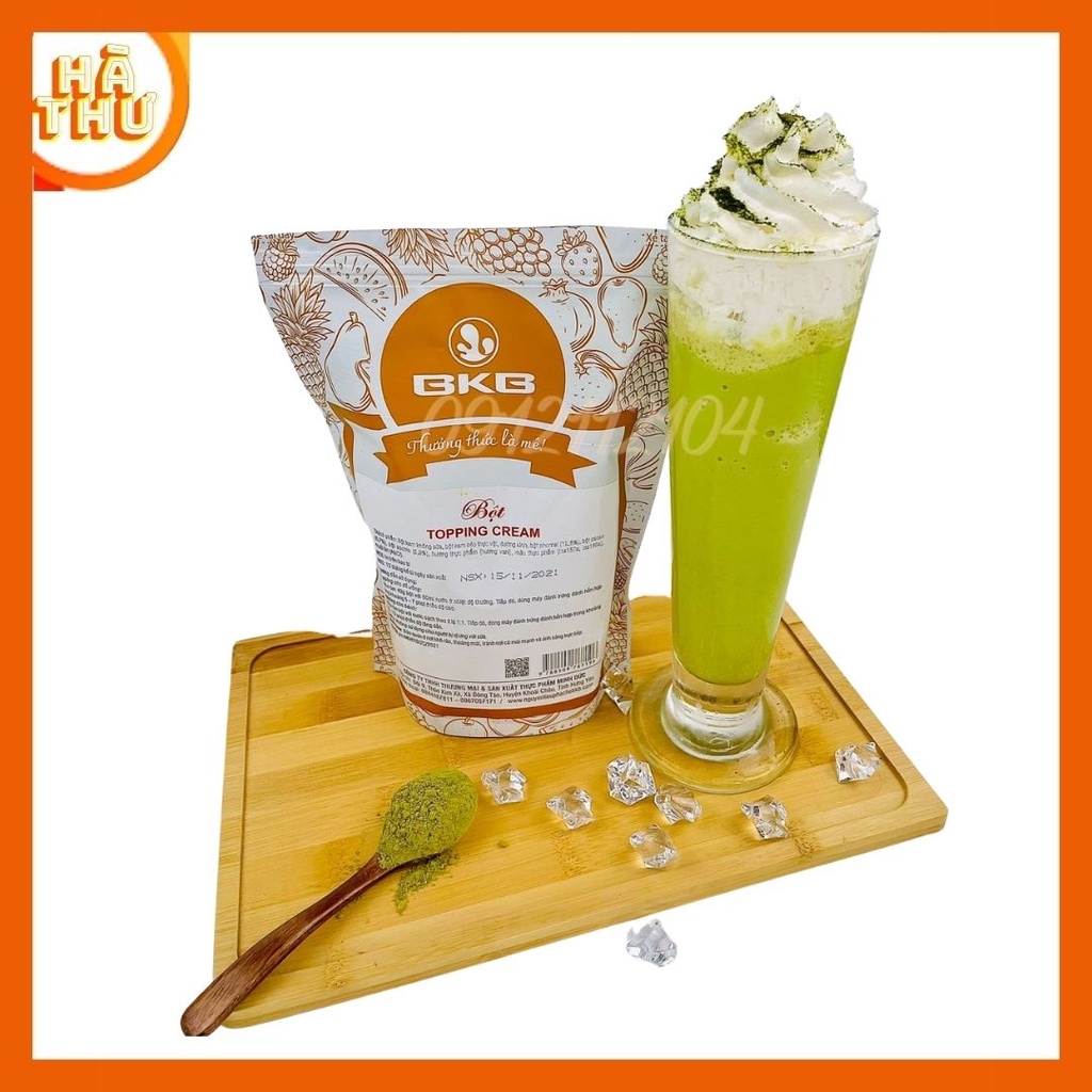 Bột topping cream BKB 500g, nguyên liệu tra sua