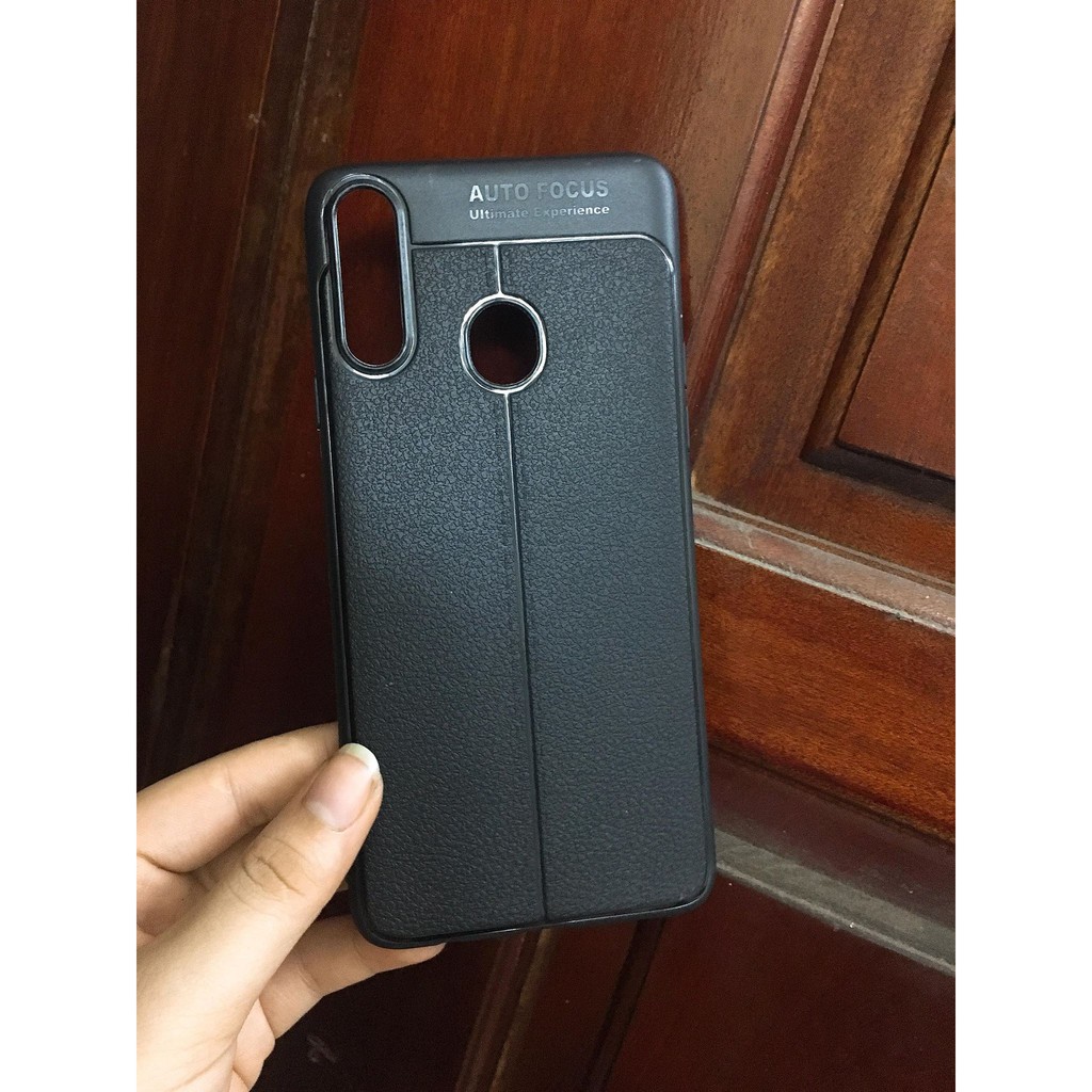 Ốp lưng dẻo vân da chống sốc autofocus samsung a20s