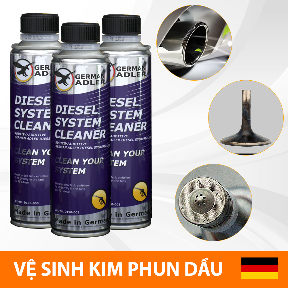 Dung dịch vệ sinh kim phun dầu chai nhập Đức