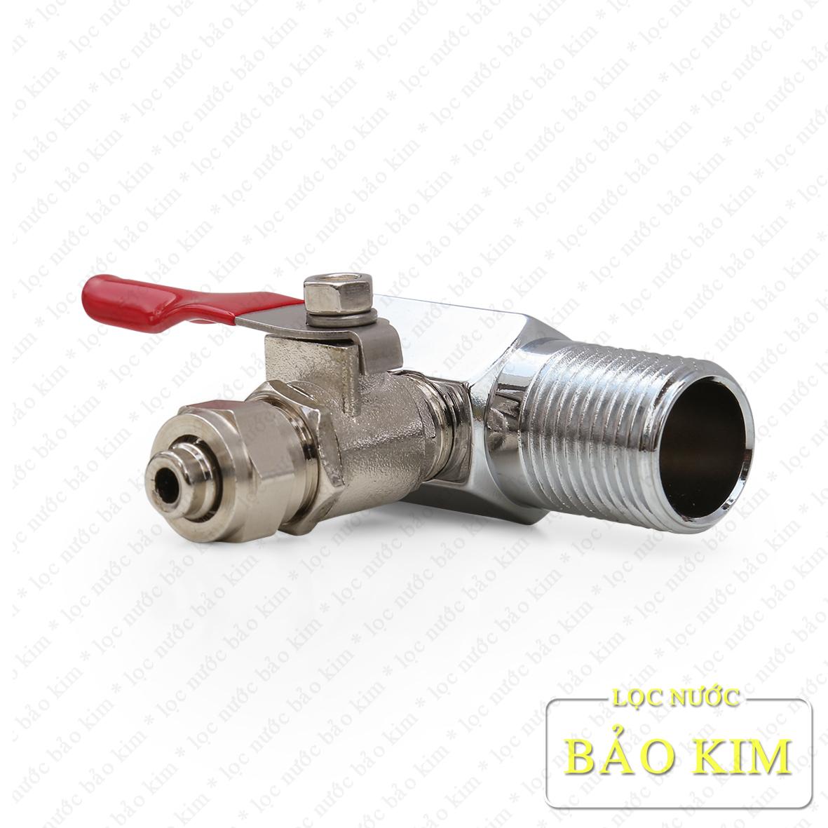 [HCM]Bộ khẩu + khóa cấp nước đầu vào máy lọc nước RO-R21 dây 10mm