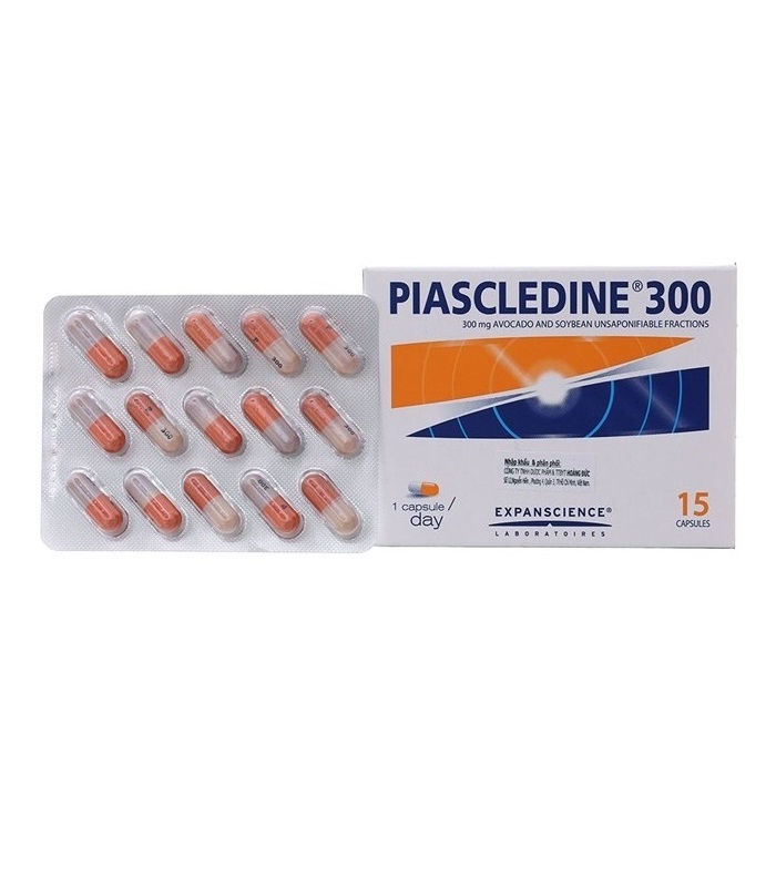 Piascledine 300 hỗ trợ xương khớp Piascledin hộp 15 Viên
