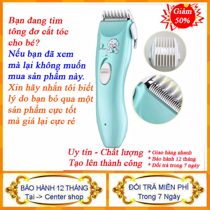 Tông đơ cắt tóc trẻ em loại tốt toir 102 không dây cho trẻ sơ sinh,không ồn rẻ hơn tông đơ cắt tóc philip, philip 8088, codos,kemei!