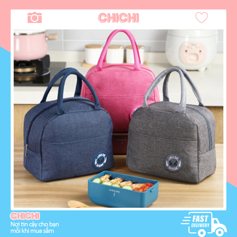 Túi đựng cơm giữ nhiệt văn phòng cỡ lớn chống thấm nước ChiChi TV06