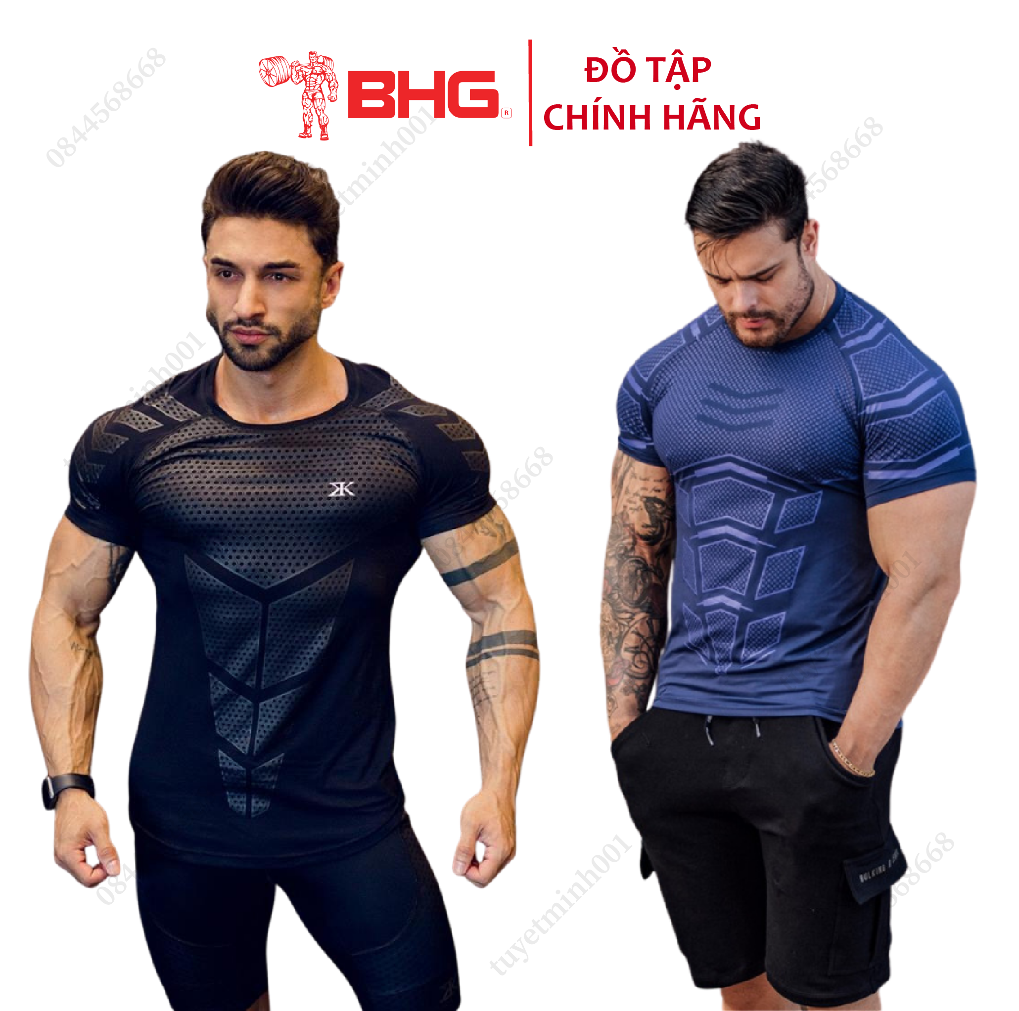Áo Tập GYM Ôm Body Nam Tay Ngắn ZK A-006