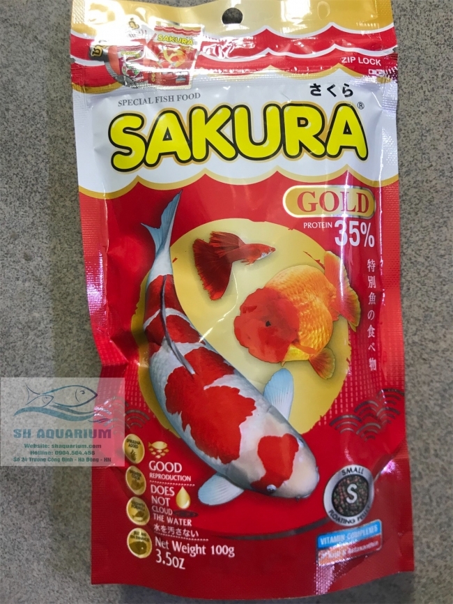 Thức ăn thức ăn sakura 100g