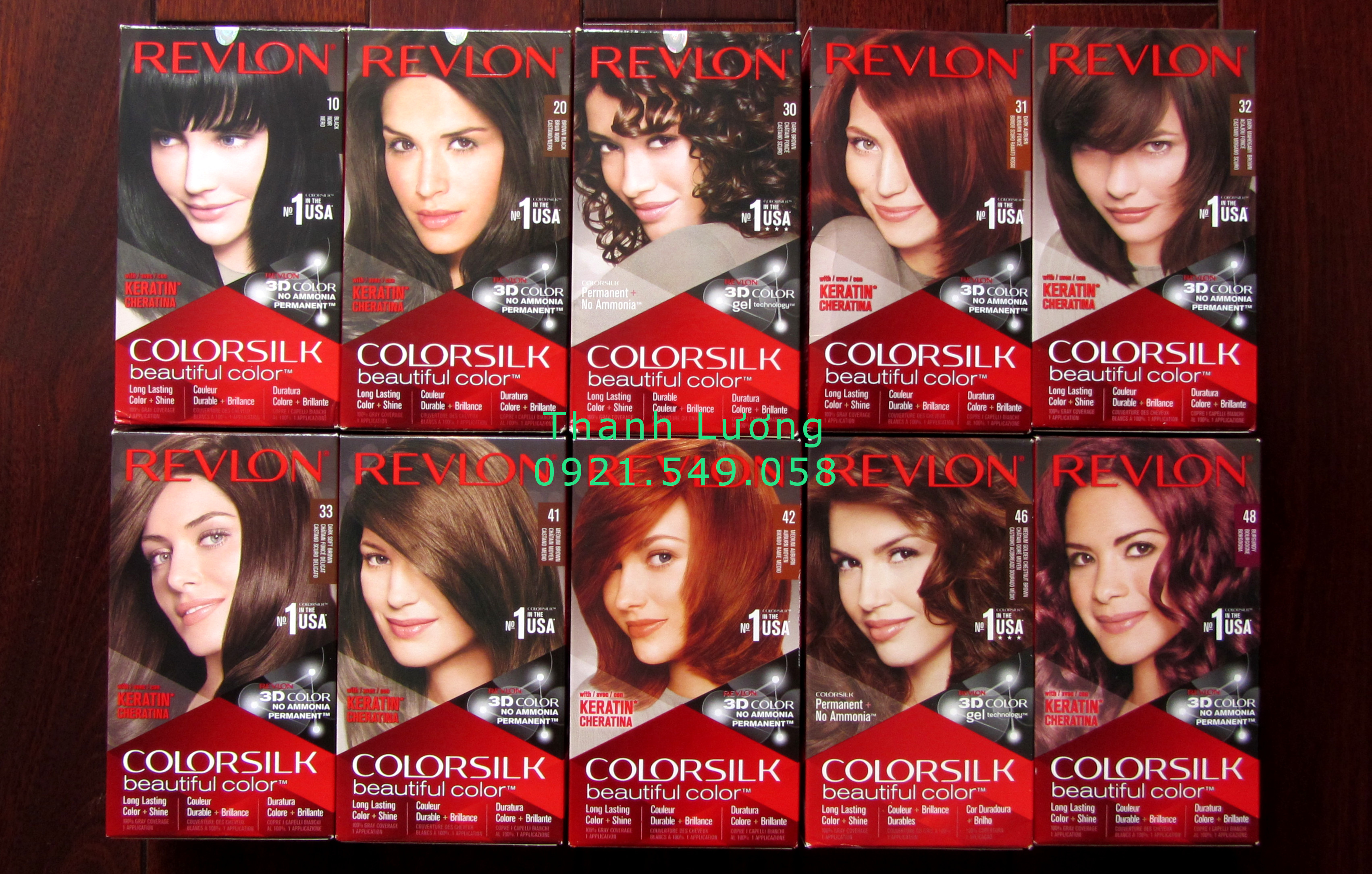 Nhuộm tóc Revlon Colorsilk - USA
