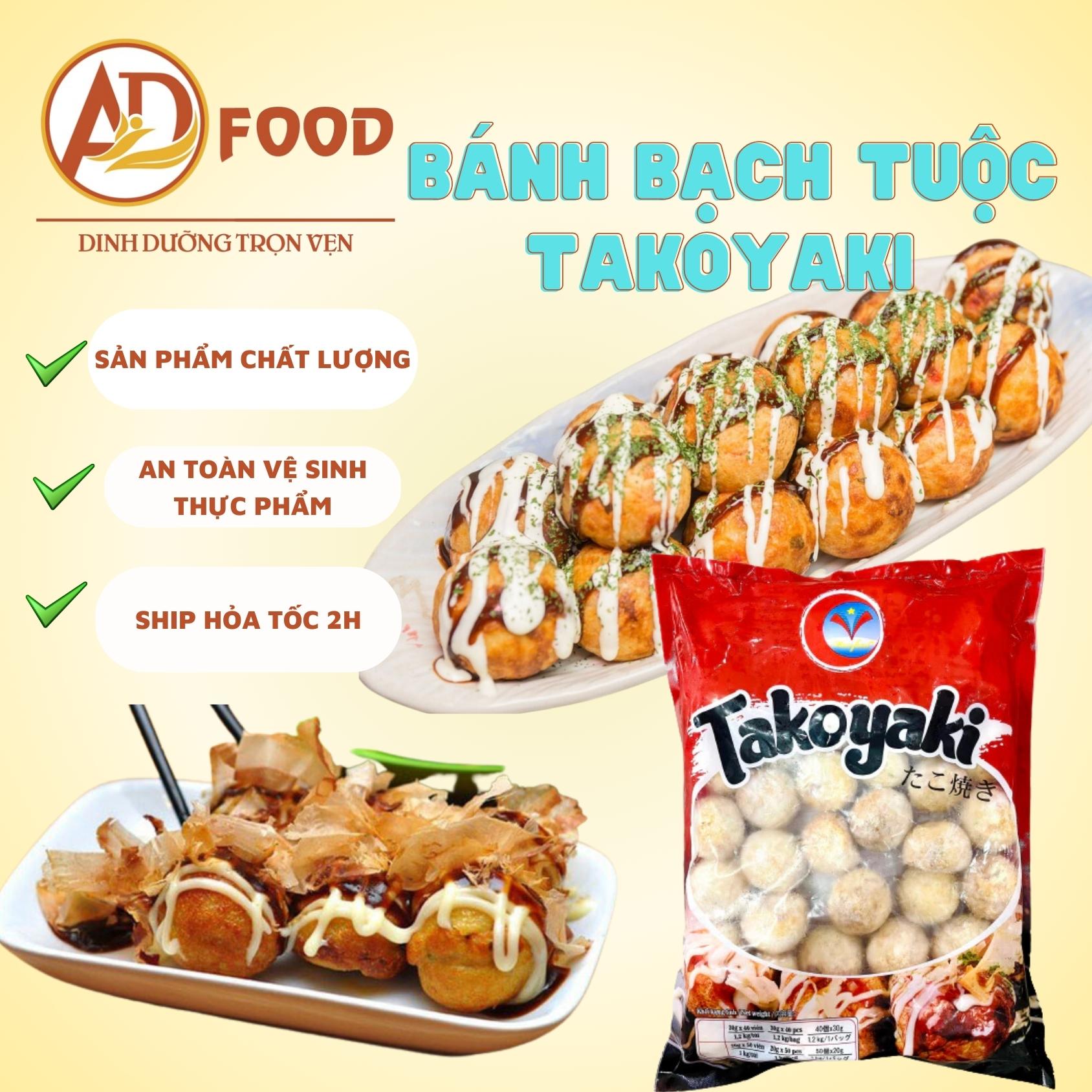 10 viên bánh bạch tuộc Tokoyaki Malaysia