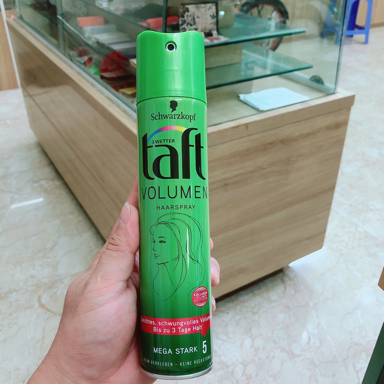 Xịt tóc tạo kiểu taft voulme, lọ 250ml