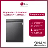 [FreeSHIP COD + Lắp Hà Nội] Máy rửa bát LG LDT14BLA4 14 bộ độc lập, sấy ngưng tụ hé cửa tự động