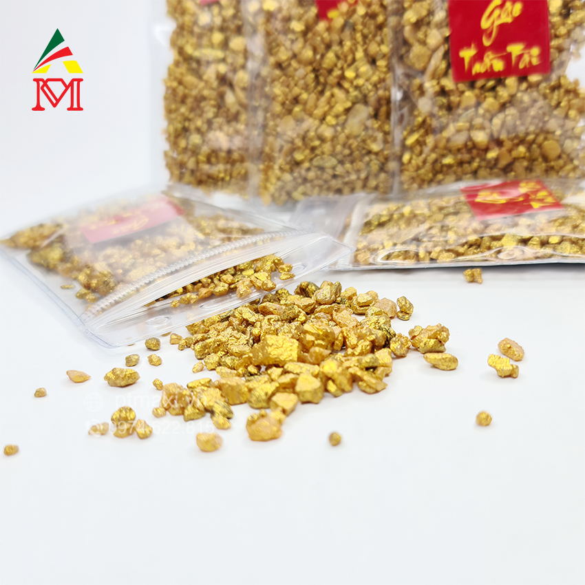 Combo 5 Gói Gạo Vàng Thần Tài. 50g/gói Chiêu Tài Lộc, Cầu Tiền Tài