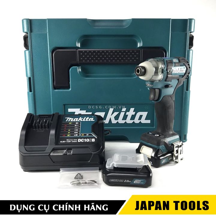 Máy vặn vít 135n.m dùng pin 12vmax makita td111dsaj | japan tools