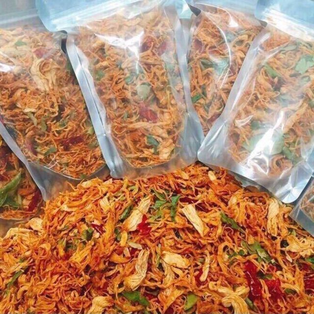 200GR KHÔ GÀ LÁ CHANH HÀNG LOẠI 1