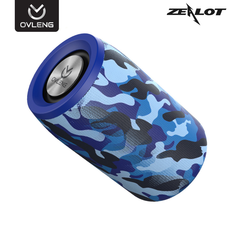 Loa Bluetooth 5.0 Extra Bass Ovleng Zealot S32 (pin trâu, âm thanh tốt, màu sắc trẻ trung...)