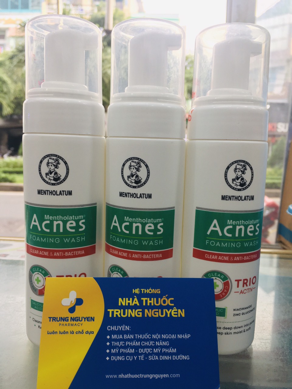 [HCM]DUNG DỊCH TẠO BỌT NGĂN NGỪA MỤN ACNES FOAMING WASH