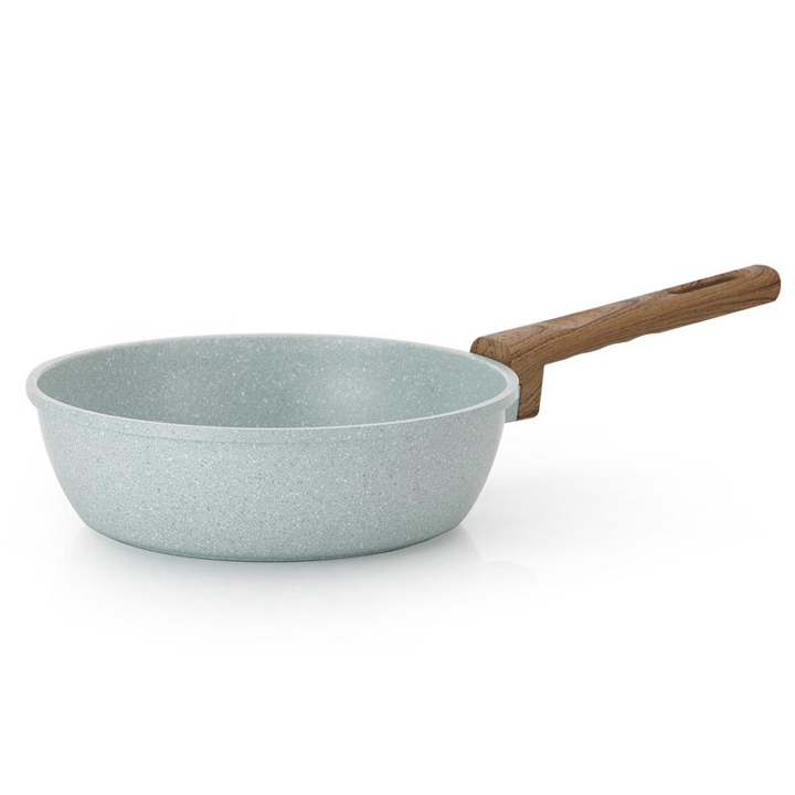 Chảo nhôm chống dính cao cấp Lacena Hàn Quốc xanh đá size 30cm dùng cho các loại bếp SH22324