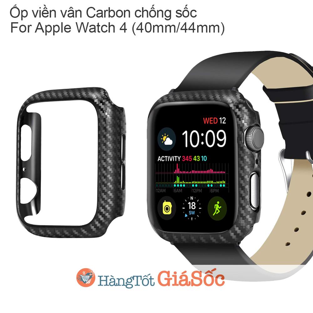 Ốp Viền Carbon Apple Watch Series 4
