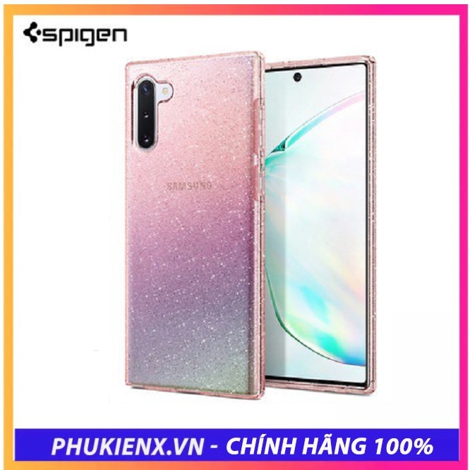 Ốp lưng Spigen Galaxy Note 10/ 10 Plus Pha lê trong suốt chống sốc