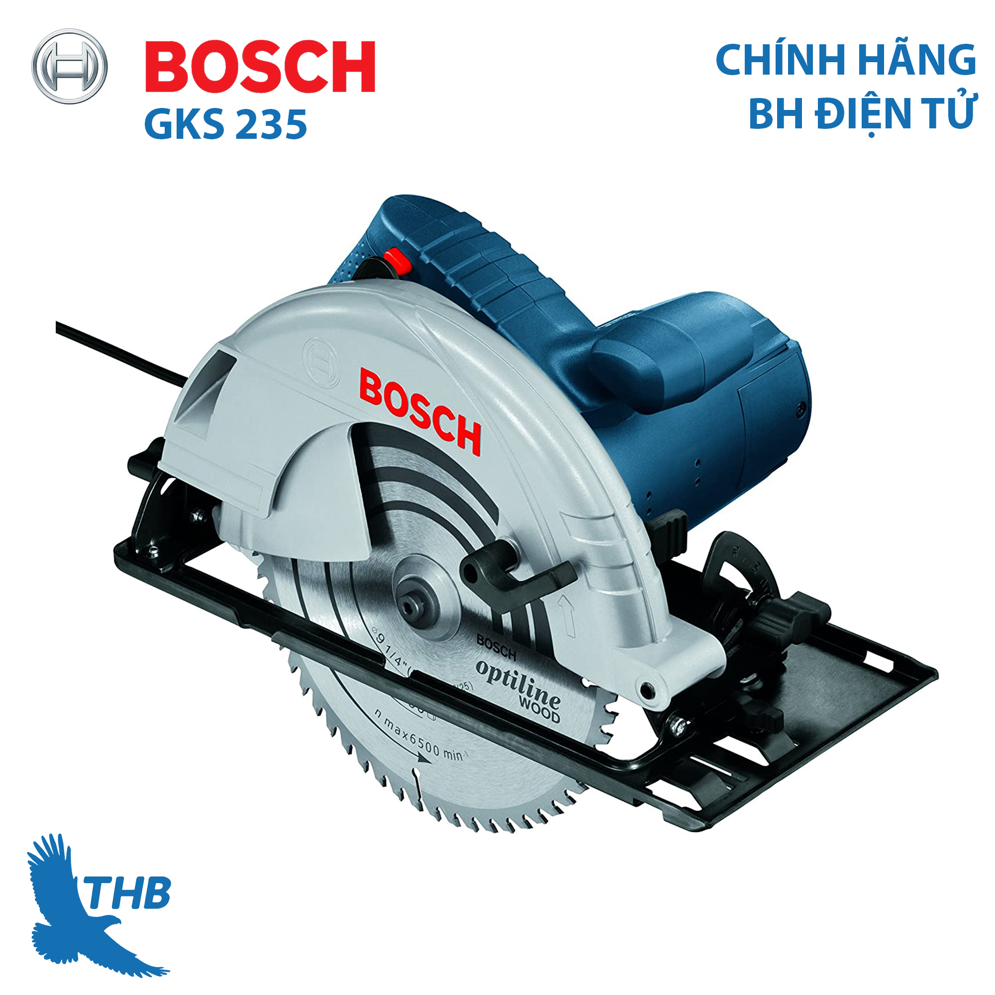 Máy cưa đĩa cầm tay bosch gks 235 turbo