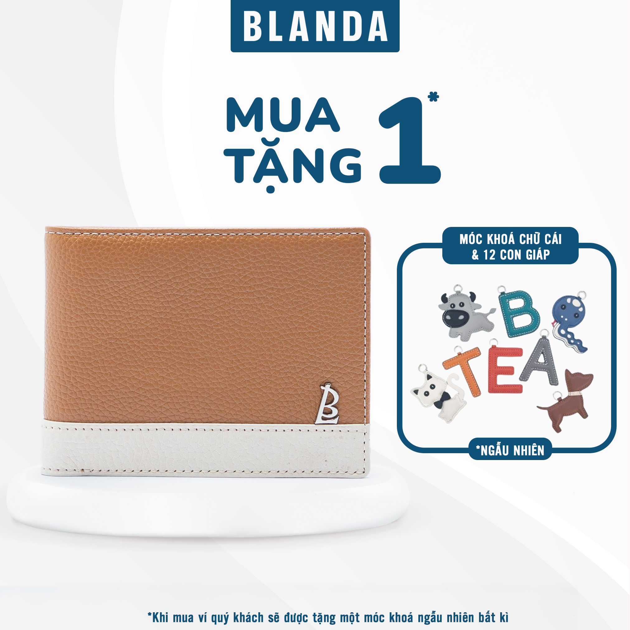 Ví ngang nam chất liệu da bò cao cấp nhập khẩu từ ý blanda 7vndp49
