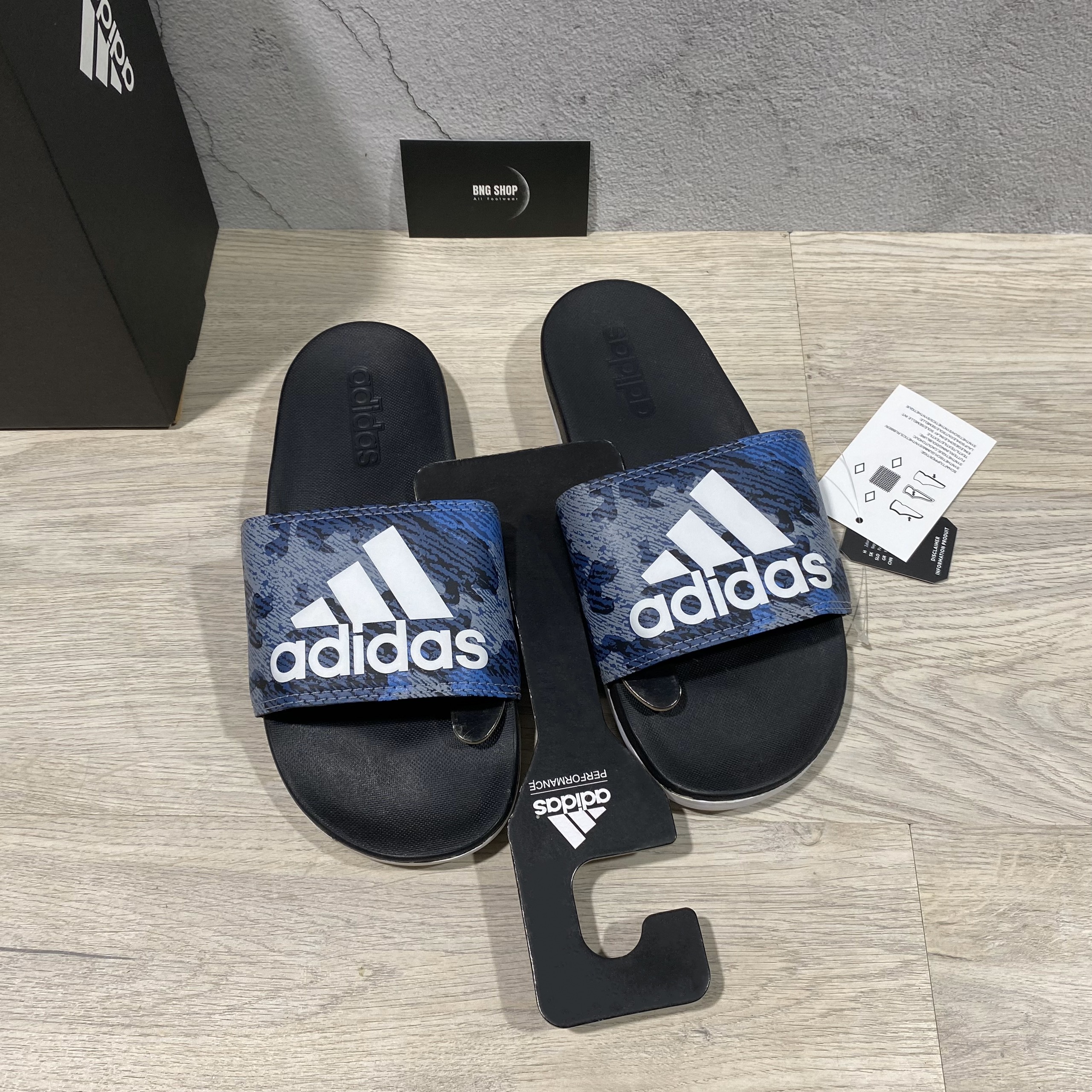 Dép Quai Ngang Adidas Adilette Comfort - Dép đế mềm, cloudfoam, full box