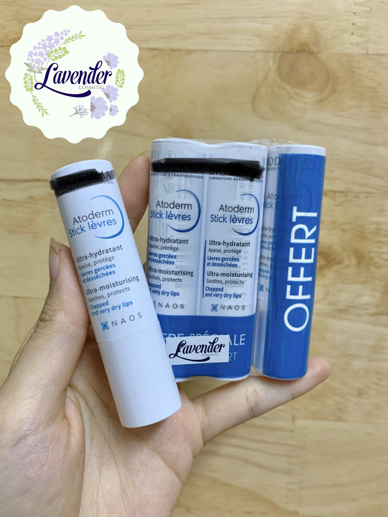 Son dưỡng Bio Atoderm Levres 4g