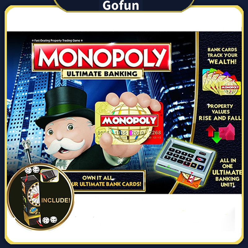 Monopoly Board Game For Famliy Party Game English