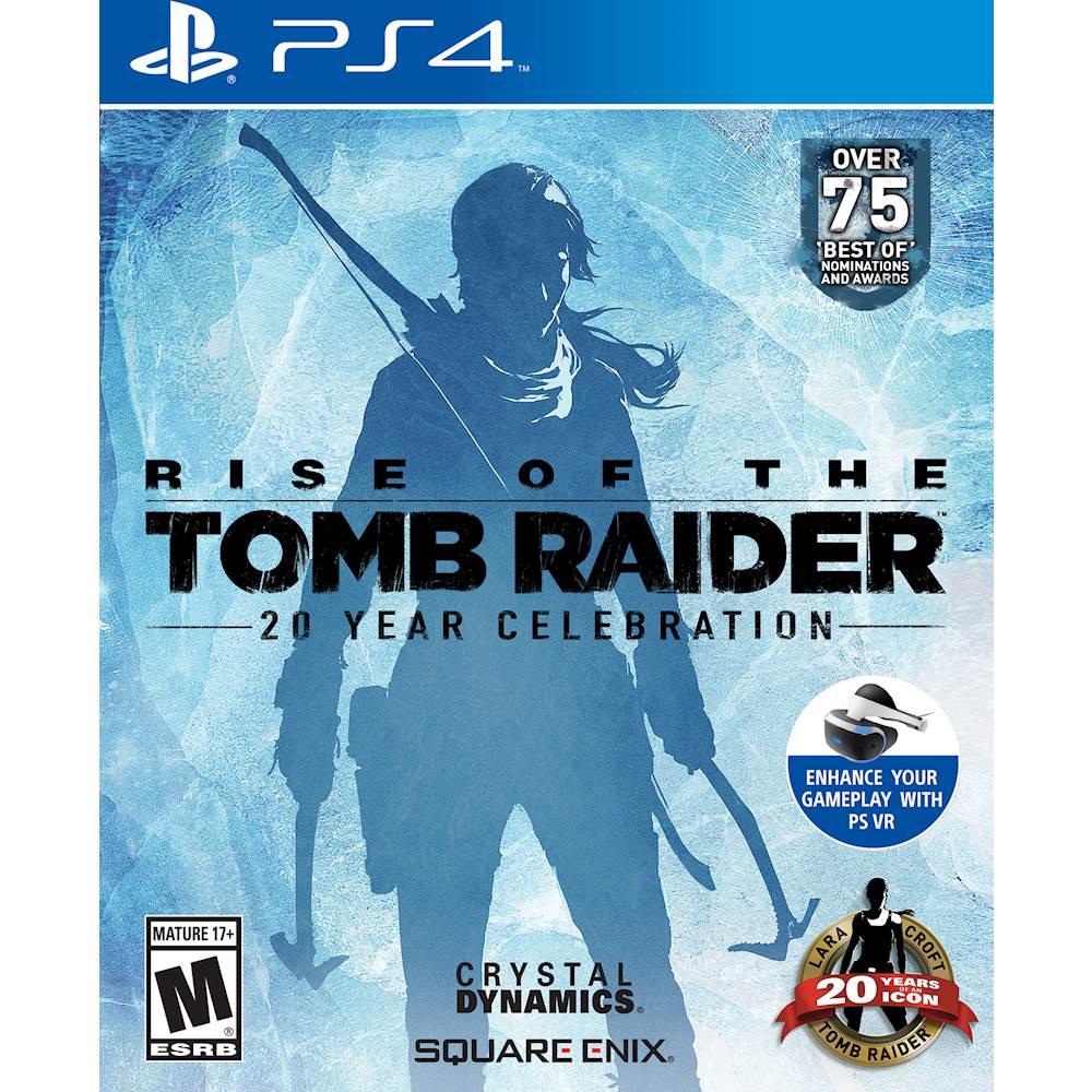 Đĩa game ps4 - rise of the tomb raider: 20 year celebration - eu
