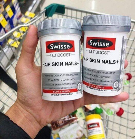 Swisse Hair skin nails 60 viên