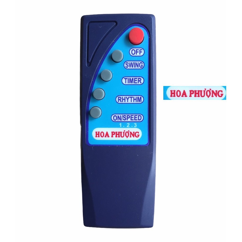 Remote quạt đa năng hoa phượng