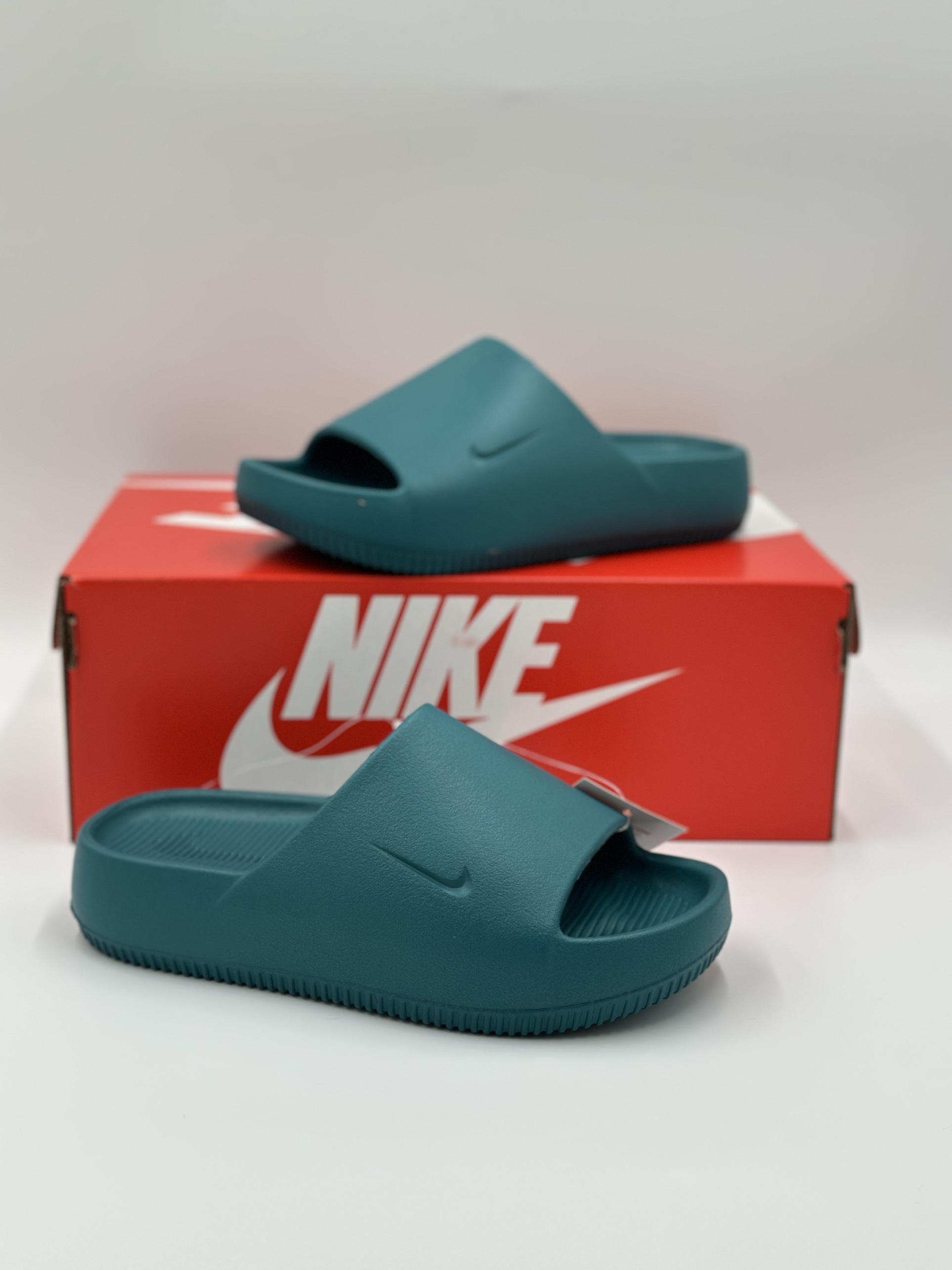 Dép thời trang cho cặp đôi nam nữ Nike Calm Slide Geode Teal