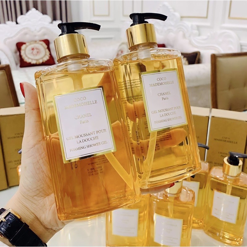 Sữa tắm hương nước hoa dubai coco sang chảnh lưu hương lâu sữa tắm tạo bọt trắng da tẩy da chết