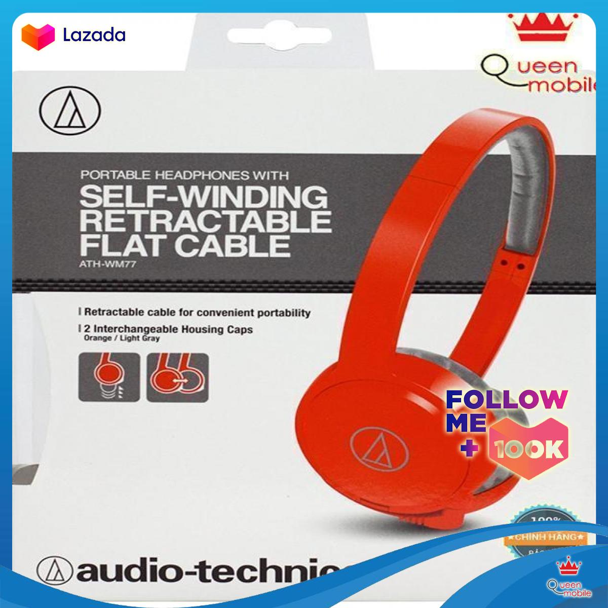 HCMTai nghe Audio-technica On-ear ATH-WM77