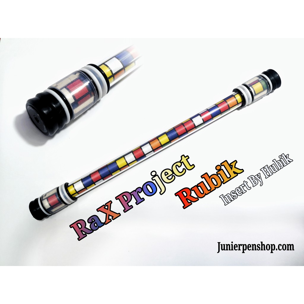 Bút Quay- RaX Project: Rubik- Double Cap dành cho PenSpinning