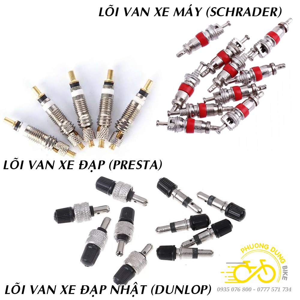 Lõi van - Đầu ruồi xe đạp xe máy xe nhật xe Dunlop