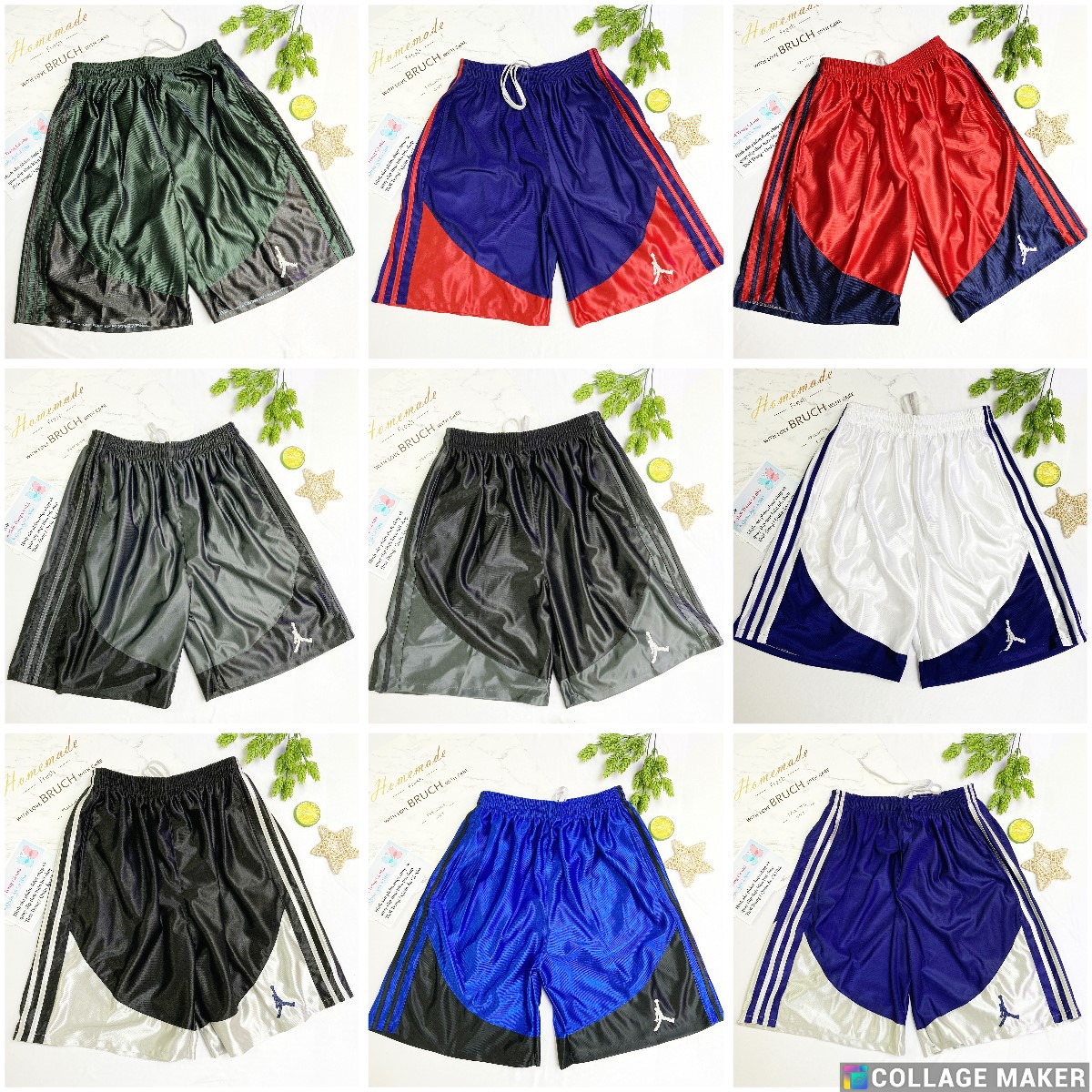 [HCM]Quần đùi nam từ 70-75kg thun bóng Thái - Quần sọt nam - QN15