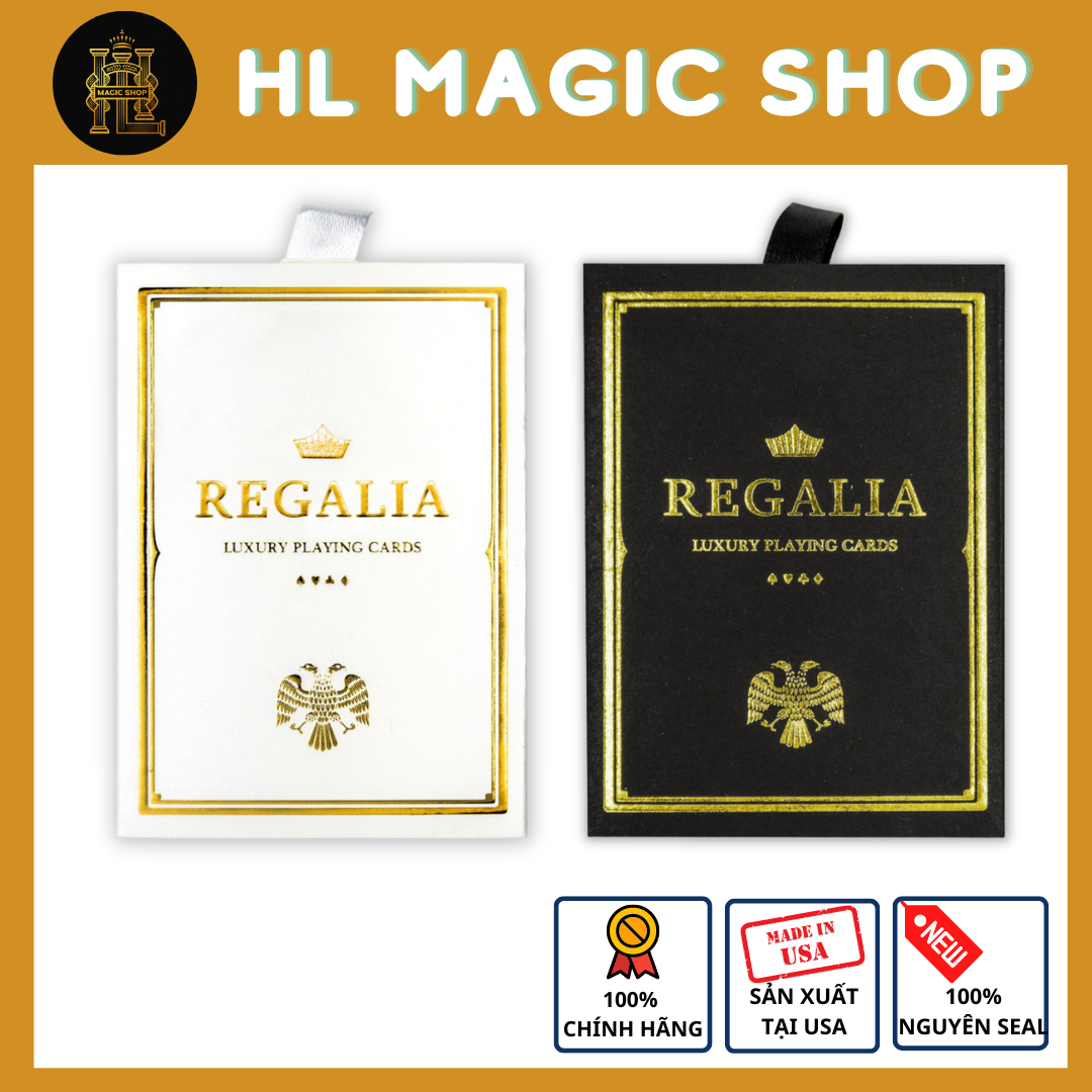 Bộ bài tây cao cấp Regalia Playing Cards by Shin Lim [Hàng Nhập Mỹ]