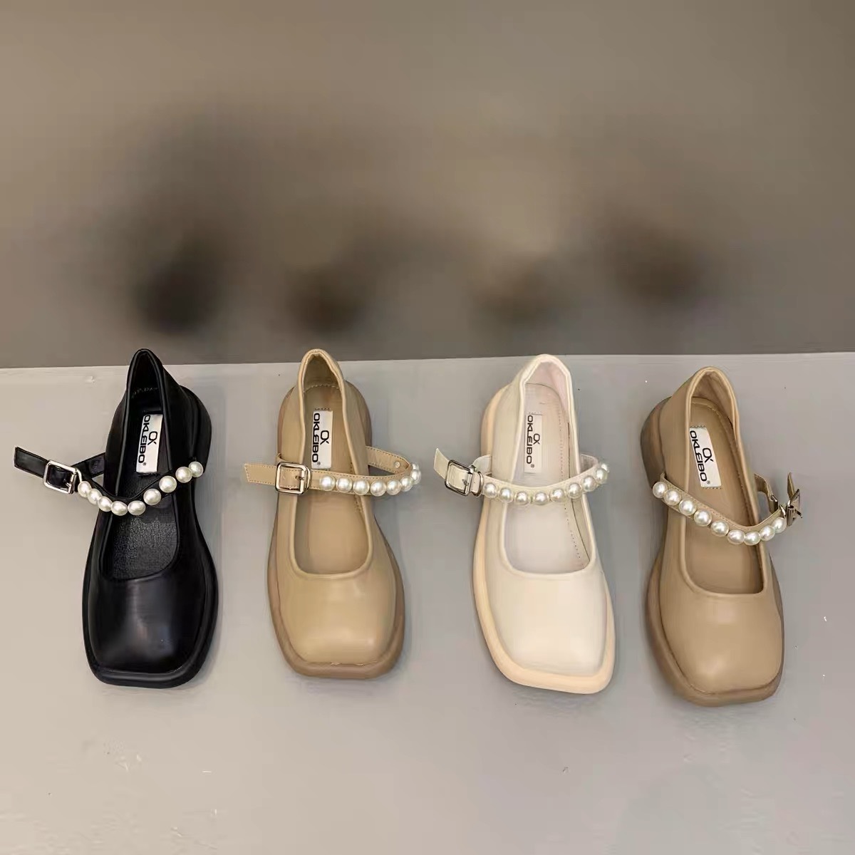 Giày Mary Jane quai ngọc tiểu thư sang chảnh Giày nữ cao cấp