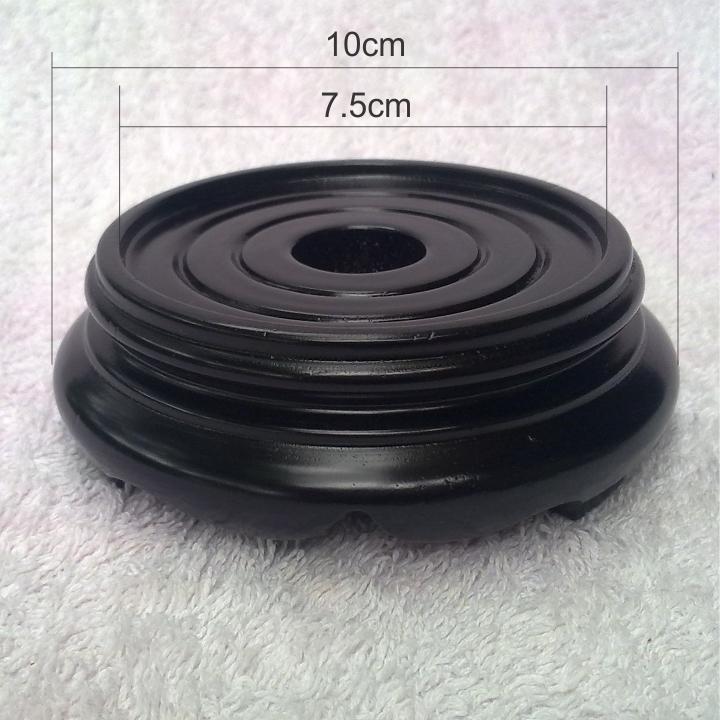 [HCM]Đôn gỗ - Đế gỗ tròn 10cm