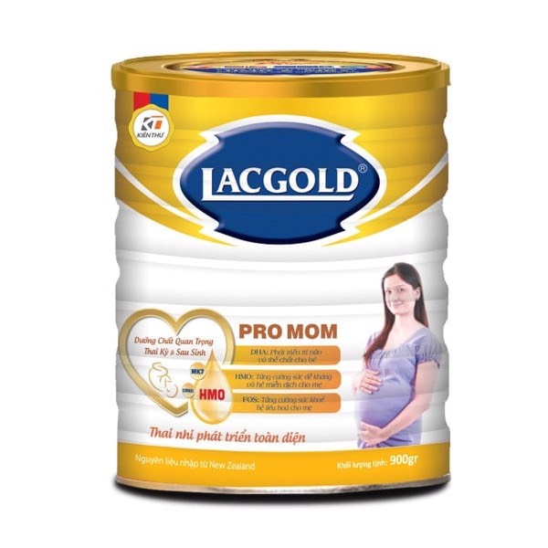 Sữa lacgold pro mom 900g - dành cho phụ nữ mang thai và cho con bú