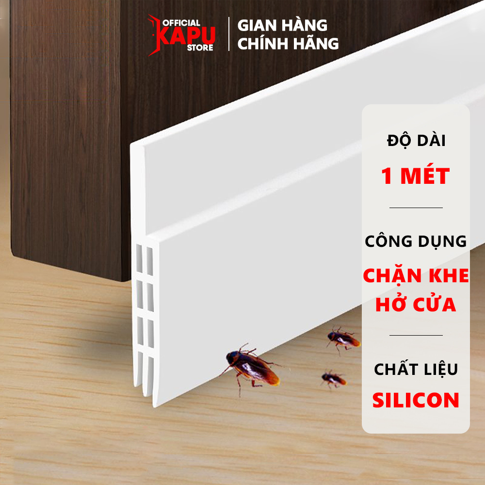 Ron Dán Chân Cửa Keo Đỏ Cực Dày Chống Côn Trùng, Khói Bụi, Tiếng Ồn - Phụ Kiện Cửa KaPu