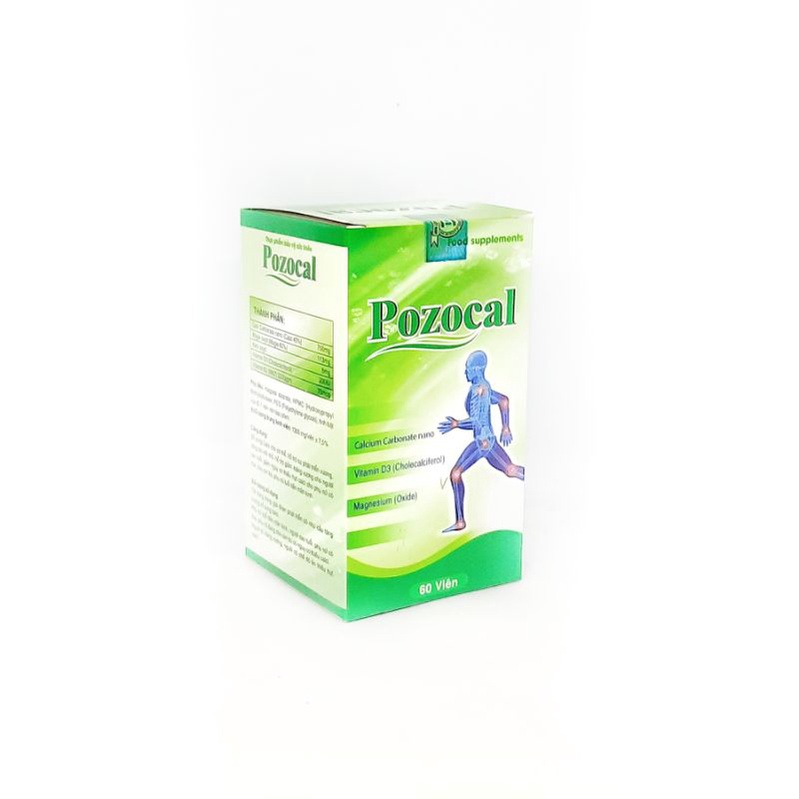 Pozocal CP - Bổ sung calci cho cơ thể - Giúp phát triển xương
