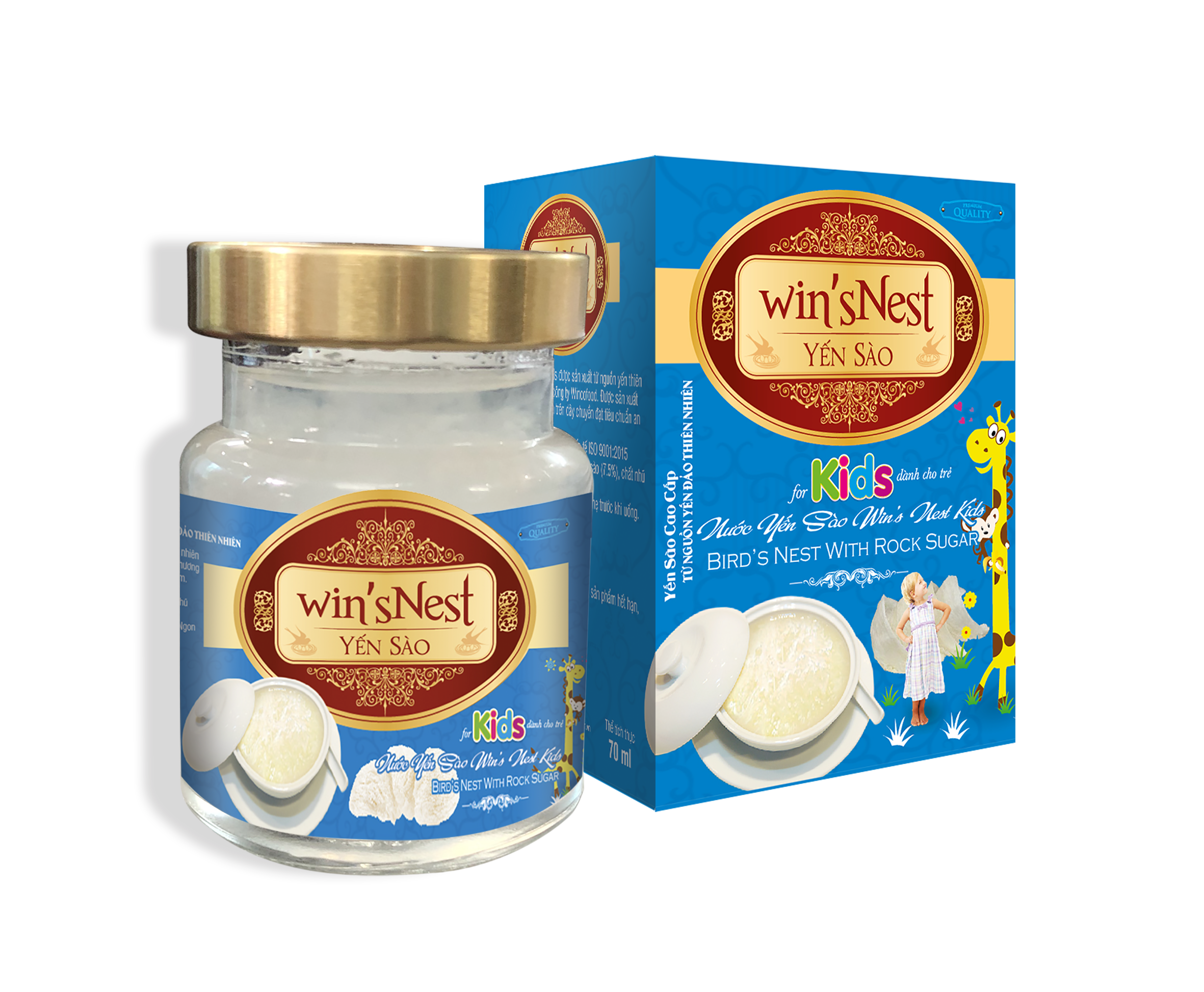 Nước Yến sào winsNest Kids Lọ (70 ml)