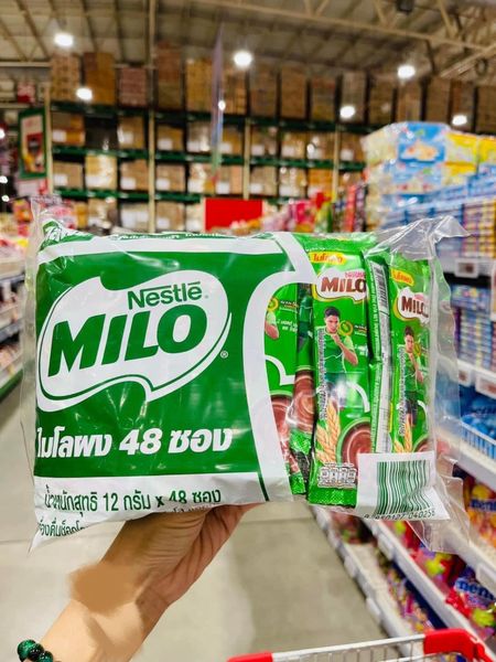 1 bịch 48 gói Milo Thái Lan hoà tan