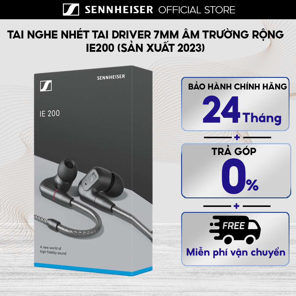 Tai nghe sennheiser ie 200 - hàng chính hãng