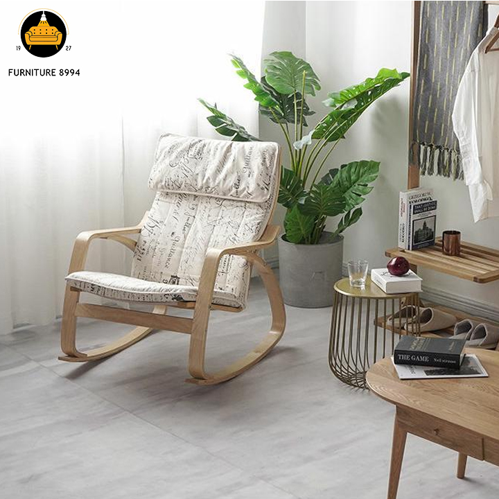 Ghế thư giản đọc sách báo, Ghế poang bập bênh