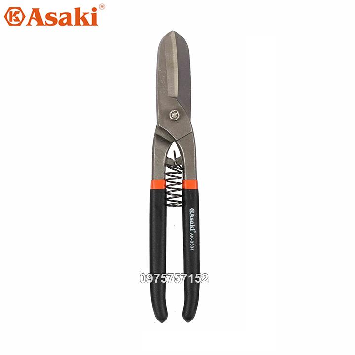 Kéo cắt tôn kiểu Đức Asaki, có lò xo 12 inch/300mm