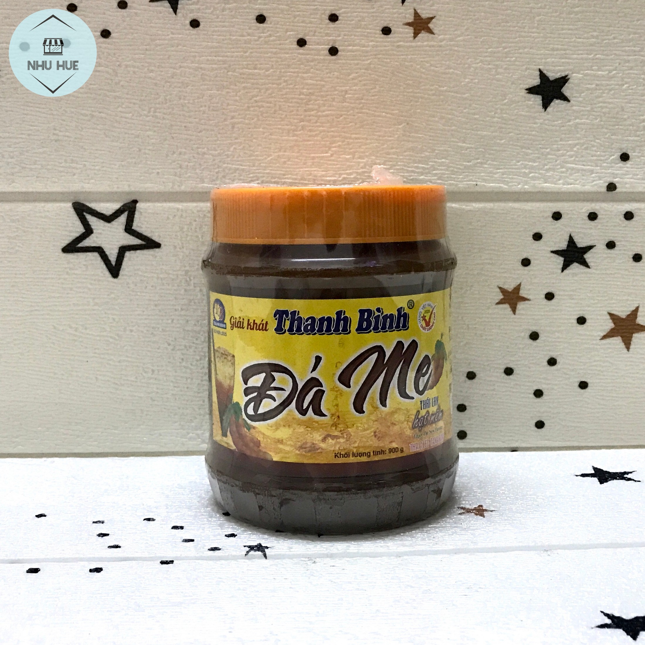 Đá me hạt dẻo Thanh Bình (hũ 900g)