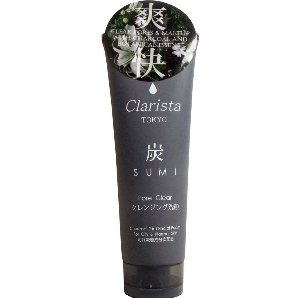 SỮA RỬA MẶT THAN HOẠT TÍNH  TẠO BỌT CLARISTA NỘI ĐỊA NHẬT (dưỡng ẩm)