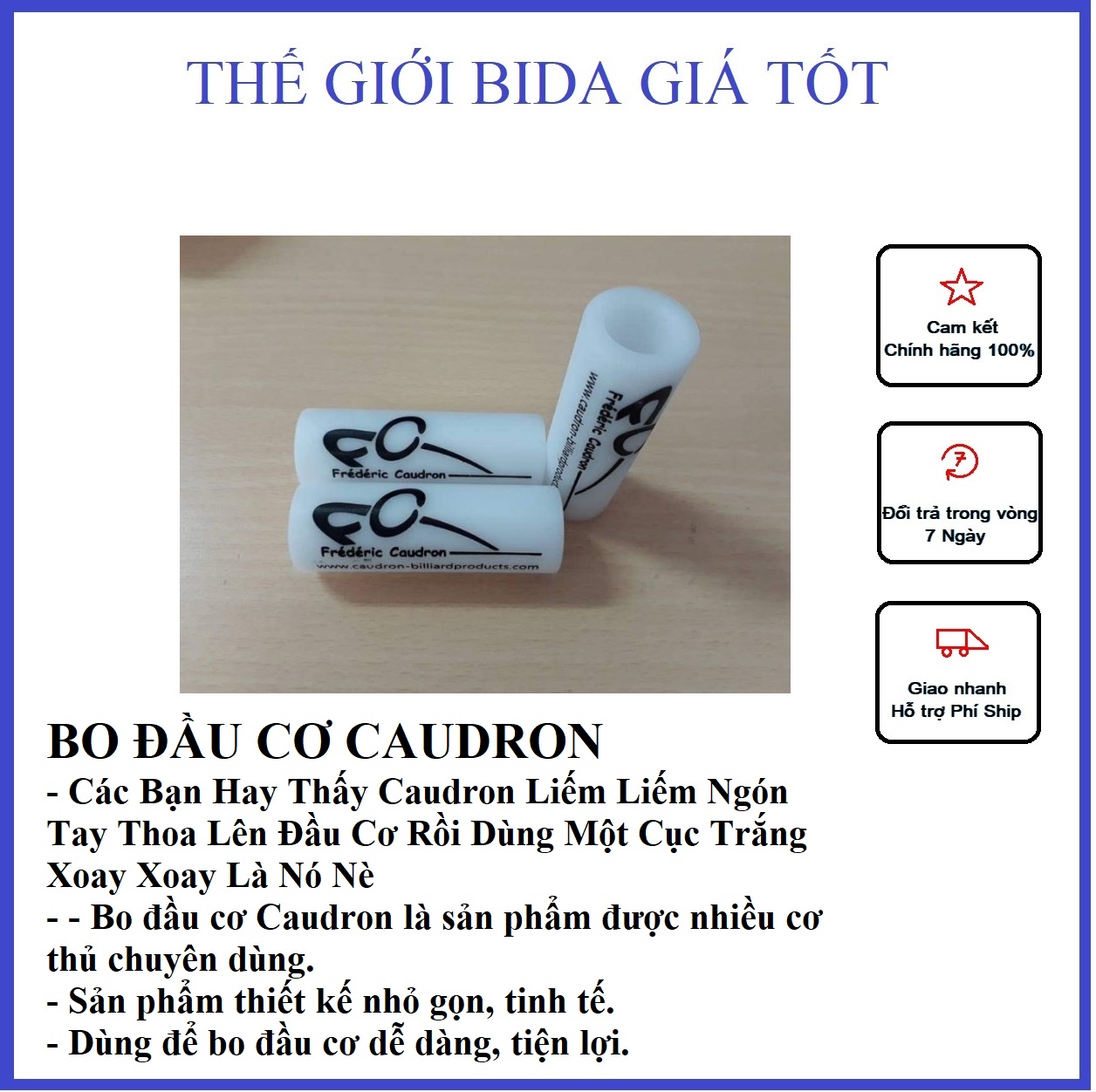 Cục bo đầu cơ bida | bo đầu cơ caudron