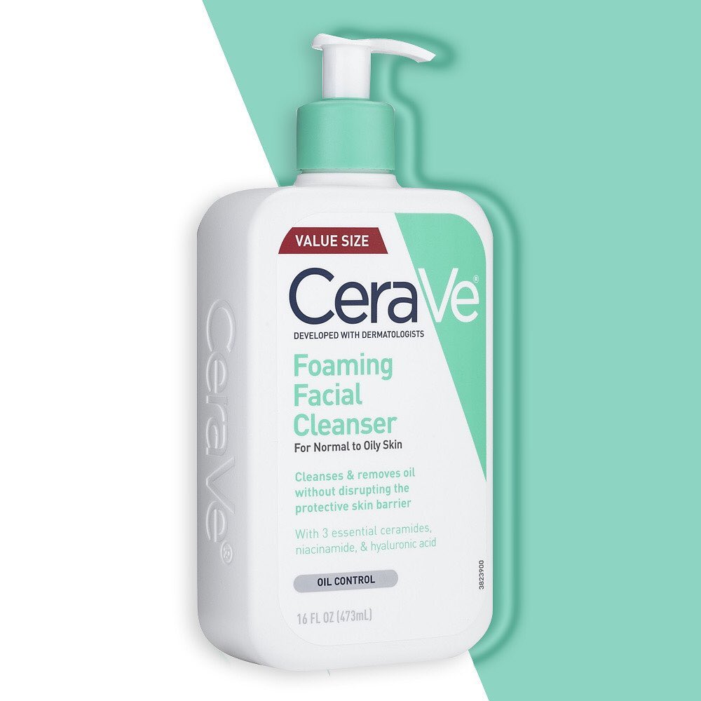 Sữa rửa mặt cerave 473 ml cho da dầu